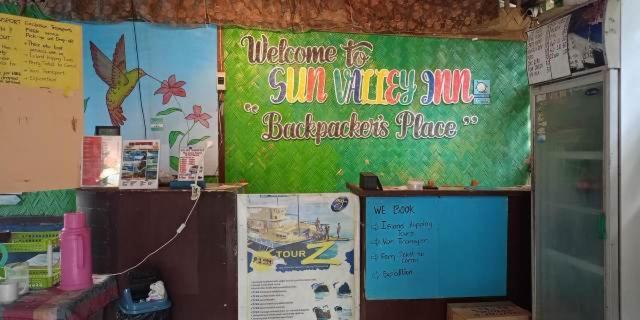 El Nido Hostel Sun Valley Bagian luar foto